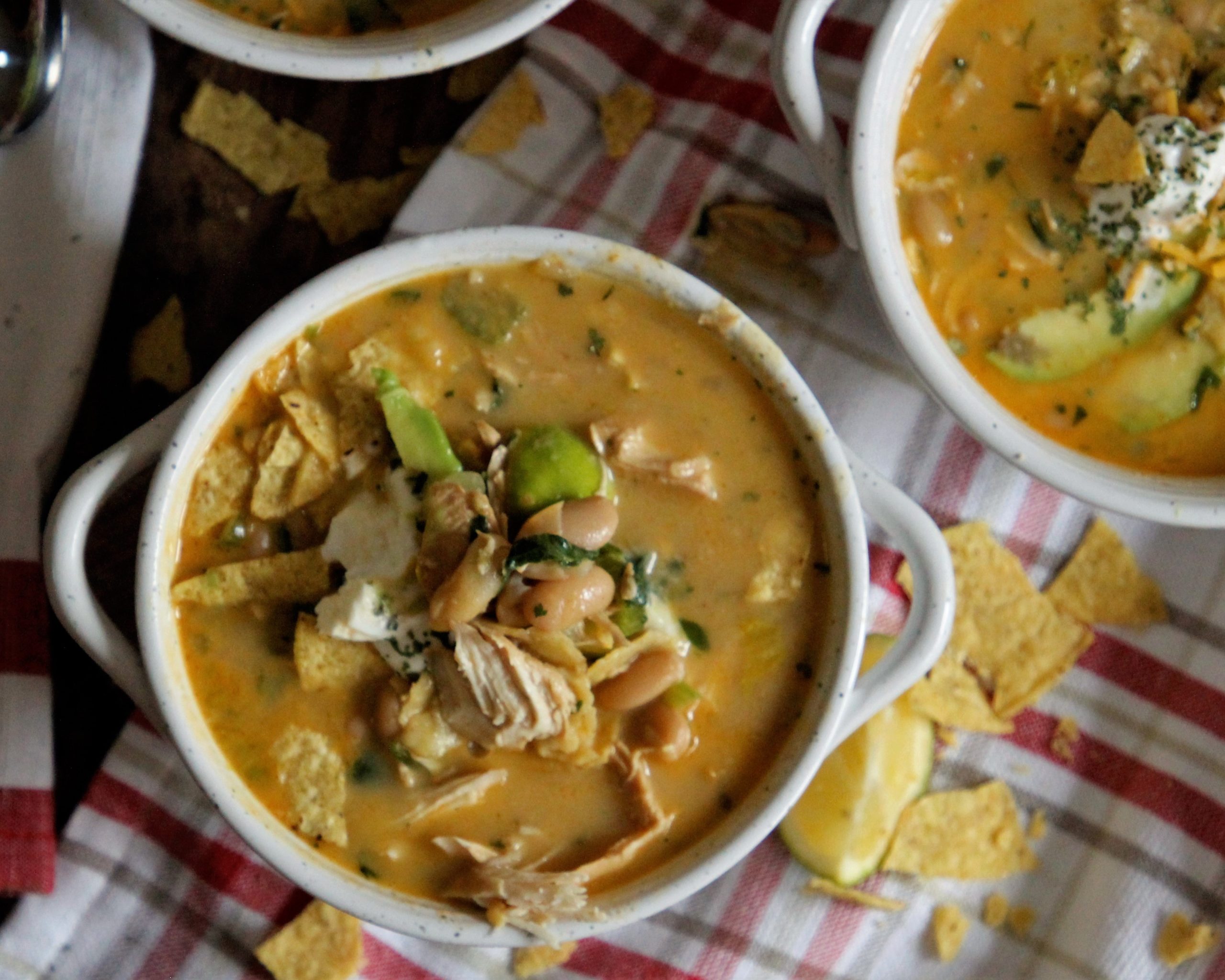 White Chicken Chili - Loriana Shea Cooks