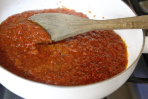 Marinara Sauce in a Bowl