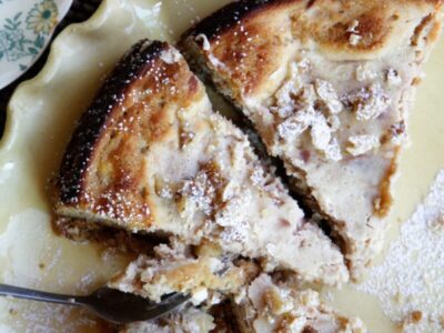 Apple Cheesecake