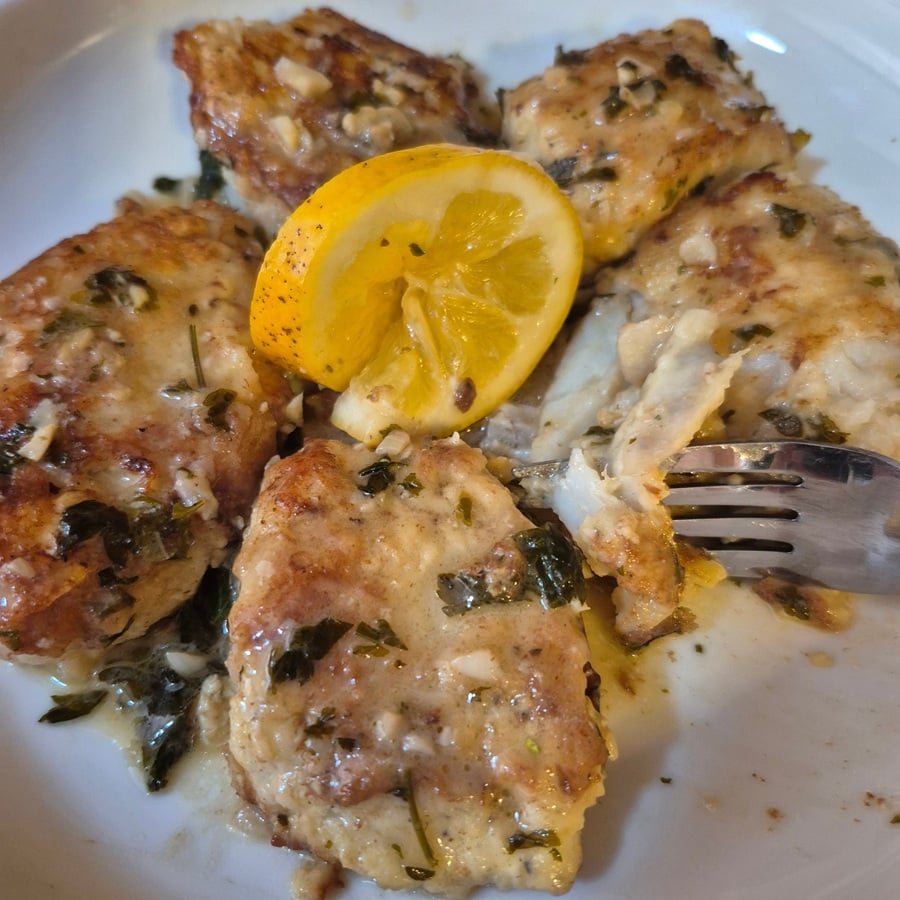 Cod Fish Francese Best Cod Francese Recipe – in 30 Minutes - Loriana Shea Cooks