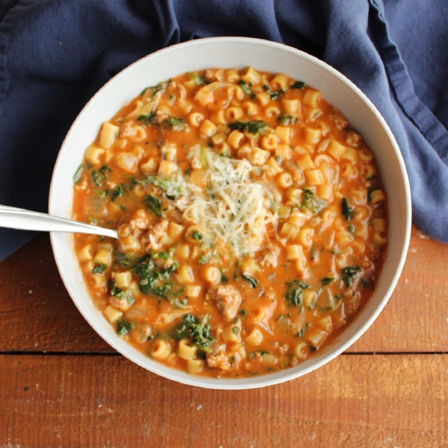 Creamy Italian Sausage Ditalini Soup 2