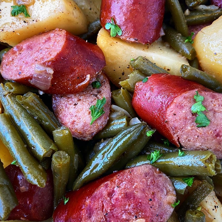 Sausage-Potatoes-Green-Beans-6