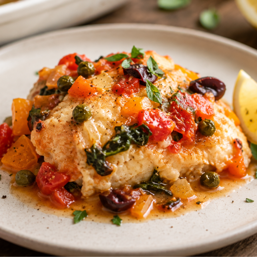 30 minute Red Snapper Piccata (1)