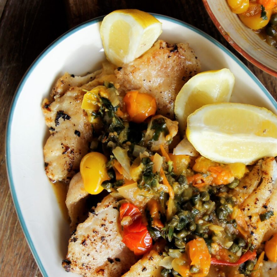 Cod And Tomatoes
