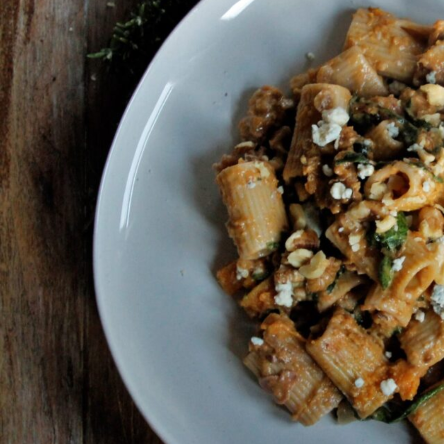 Roasted Butternut Squash Rigatoni