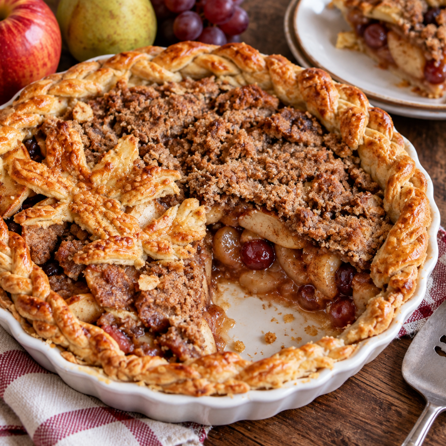 Roasted Fruit Pie