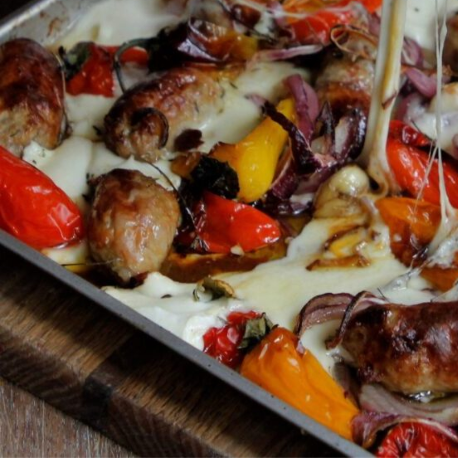Roasted Sausage and Peppers