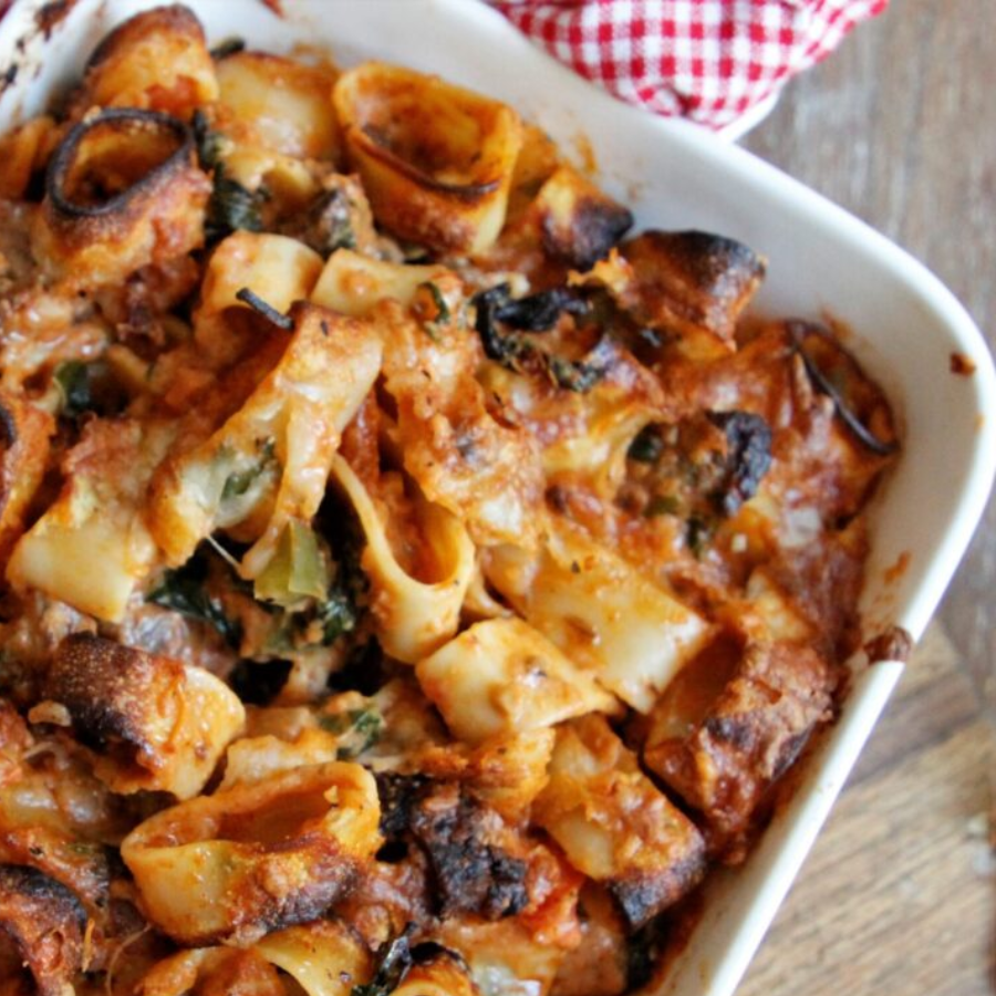 Bell Pepper Pasta Bake