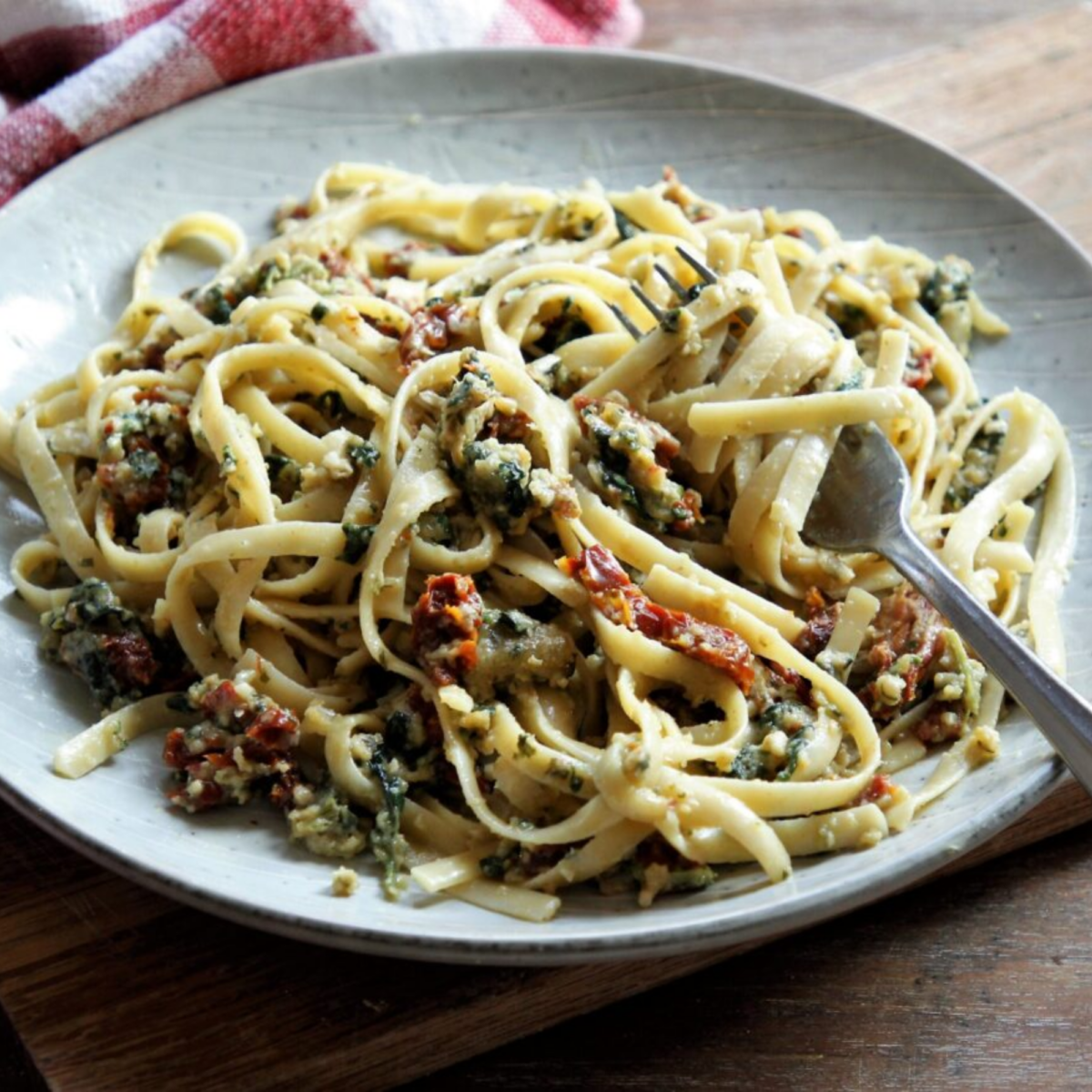 Creamy Brie Fettuccini